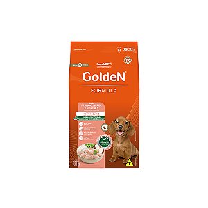 Raçao Golden Caes Filhote Porte Pequeno Frango E Arroz 10kg
