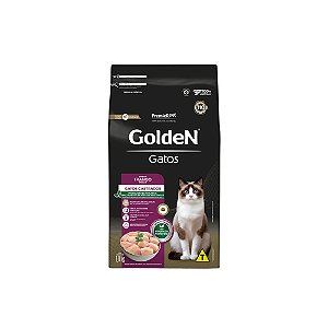 Raçao Golden Gato Adulto Castrado Frango 10kg