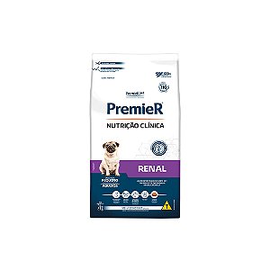 Raçao Premier Nutrição Clínica Renal Cães Adultos Porte Pequeno 10kg