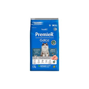 Ração Premier Gatos Castrados De 6 Meses A 6 Anos Frango 1,5kg