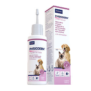 Limpador Auricular Virbac Phisioderm 100 Ml