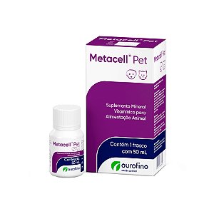 Suplemento Metacell Pet Ourofino 50ml