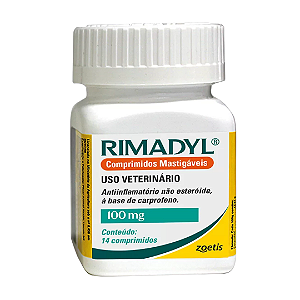 Anti-inflamatório Rimadyl 100mg 14 Comprimidos