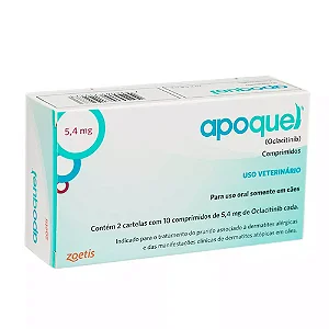 Apoquel 5,4mg Cx 20 Comprimidos