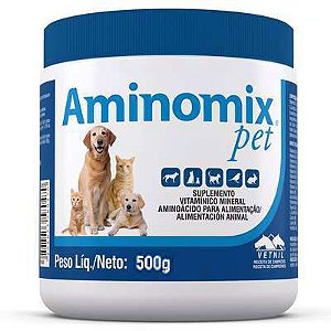 Suplemento Aminomix Pet Vetnil 500g