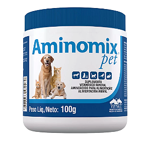 Suplemento Aminomix Pet Vetnil 100g