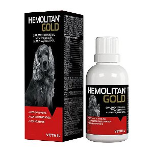 Suplemento Hemolitan Gold Vetnil 30ml