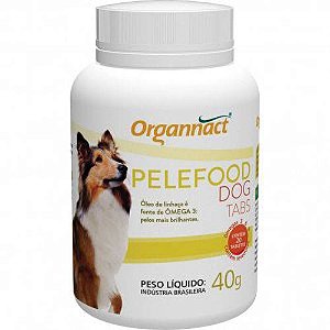 Suplemento Organnact Pelefood Dog Tabs 40g