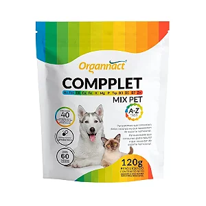 Suplemento Organnact Compplet Mix Pet 120g