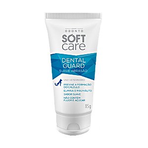 Creme Dental Soft Care Dental Guard Tutti Frutti Para Cães E Gatos 85g