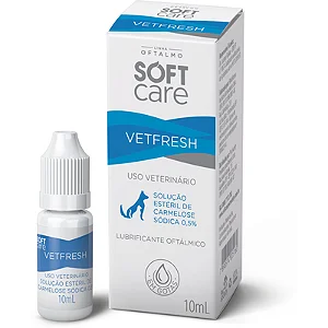 Colírio Soft Care Vetfresh Cães E Gatos 10ml