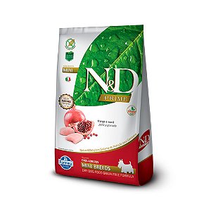 Ração Farmina N&d Prime Cães Adultos Raças Pequenas Frango E Romã 800g