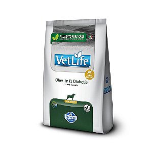 Ração Vet Life Obesity E Diabetic Fish Cães Adultos 2kg