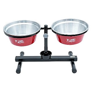 Comedouro Antiformiga NF Pet Vermelho 3 L