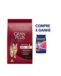 Raçao Granplus Gatos Adultos Salmão E Arroz 10kg