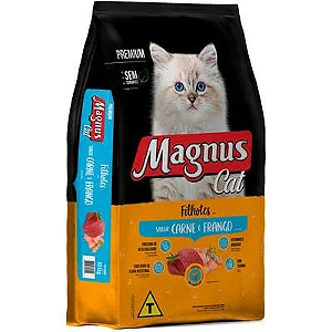 Magnus Gato Filhote Carne E Frango 10 Kg