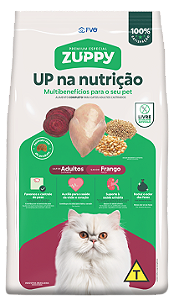 Raçao Zuppy Gato Castrado Frango 10kg