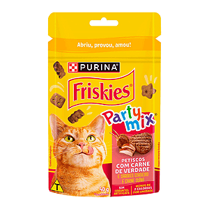 Petisco Friskies Party Mix Carne 40g