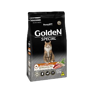 Ração Golden Special Gatos Adultos Frango E Carne 3kg