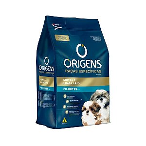 Ração Origens Caes Filhotes Raças Específicas Shitzu E Lhasa Apso 3kg