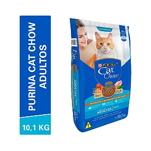 Ração Cat Chow Gatos Adulto Peixe 10kg