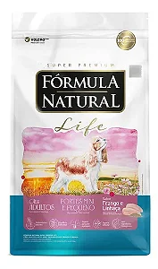 Ração Fórmula Natural Life Cães Adultos Raças Pequenas 2,5kg