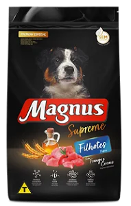 Raçao Magnus Supreme Caes Filhote Frango E Cereais 900g
