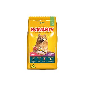 Raçao Bomguy Premium Caes Adulto Raças Pequenas Frango 25kg