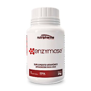 Suplemento Vitamínico Para Cães Enzymase 30 Comprimidos