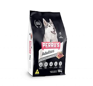 Raçao Perrus Caes Adulto Cordeiro 15kg