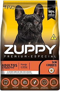 Raçao Zuppy Caes Adultos Porte Pequeno Frango E Arroz 1kg