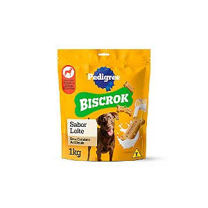 Petisco Biscoito Pedigree Biscrok Maxi Para Cães Adultos De Raças Grandes 1kg
