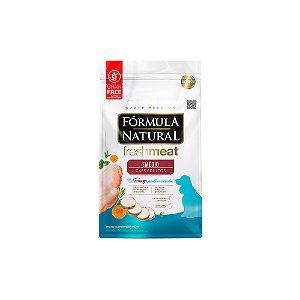 Ração Formula Natural Fresh Meat Cães Adultos Porte Medio Sabor Frango 12kg