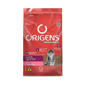 Ração Origens Gatos Adultos Salmão 1kg