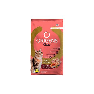 Ração Origens Gatos Adulto Class Salmão E Frango 1kg
