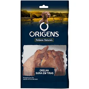 Petisco Origens Orelha Suina Em Tiras 50g