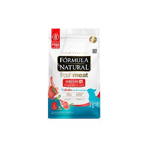 Ração Formula Natural Fresh Meat Sensitive Cães Adultos De Mini E Pequeno Porte Cordeiro 10kg