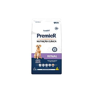Raçao Premier Nutrição Clínica Renal Cães Adultos Porte Medio E Grande 10kg