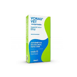 Antiemético Avert Vonau Vet 18mg Para Cães 10 Comprimidos