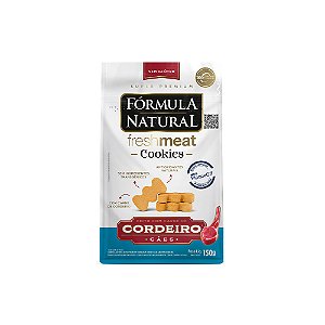 Biscoito Cookie Formula Natural Fresh Meat Cães Adultos Cordeiro 150g