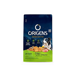 Biscoito Origens Cães Adultos Frango E 7 Grãos Integrais 400g