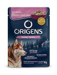 Sache Origens Premium Especial Cães Adultos Cordeiro E Batata-doce 85g
