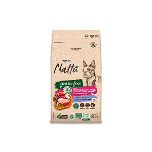 Ração Premier Nattu Grain Free Cães Adultos Porte Pequeno Frango E Batata Doce 10kg