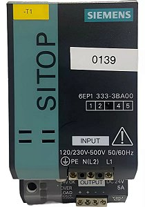 Fontes De Alimentação Siemens Sitop 6ep1333-3ba00