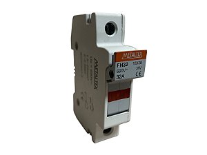 Porta Fusível Metaltex Fh32 32a 10x38mm