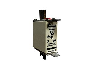 Fusivel Bussman 80nhg000b Nh000 80a Retardado 120ka 500v