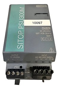 Siemens 6ep1436-3ba10  Fonte Sitop Psu300m Q6a1 Usado