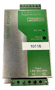 Phoenix Contact Fonte 2938594 QUINT-PS-3X400-500AC/24DC/ 5