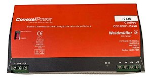 Weidmuller Conexelpower C910931.2448  Fonte De Alimentação