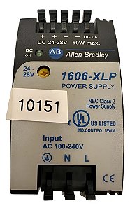 Allen Bradley Power Supply 1606-xlp50e Dc 24-28v 2.1A